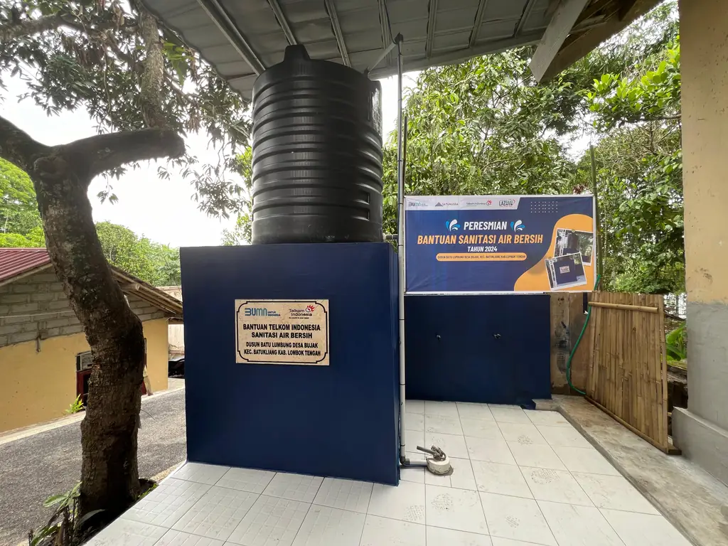 Telkom Bangun 51 Sarana Air Bersih